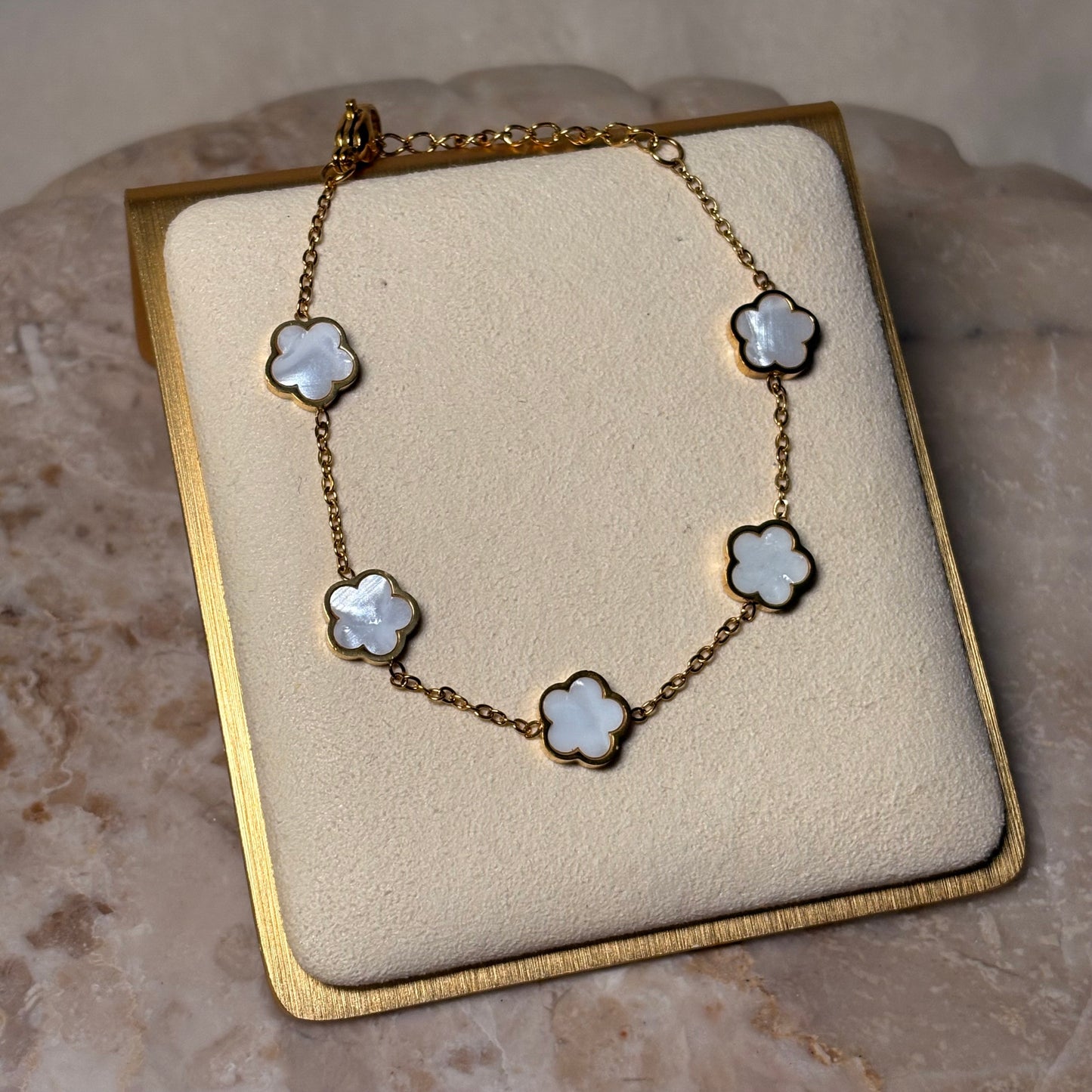 Ivory Blossom Bracelet