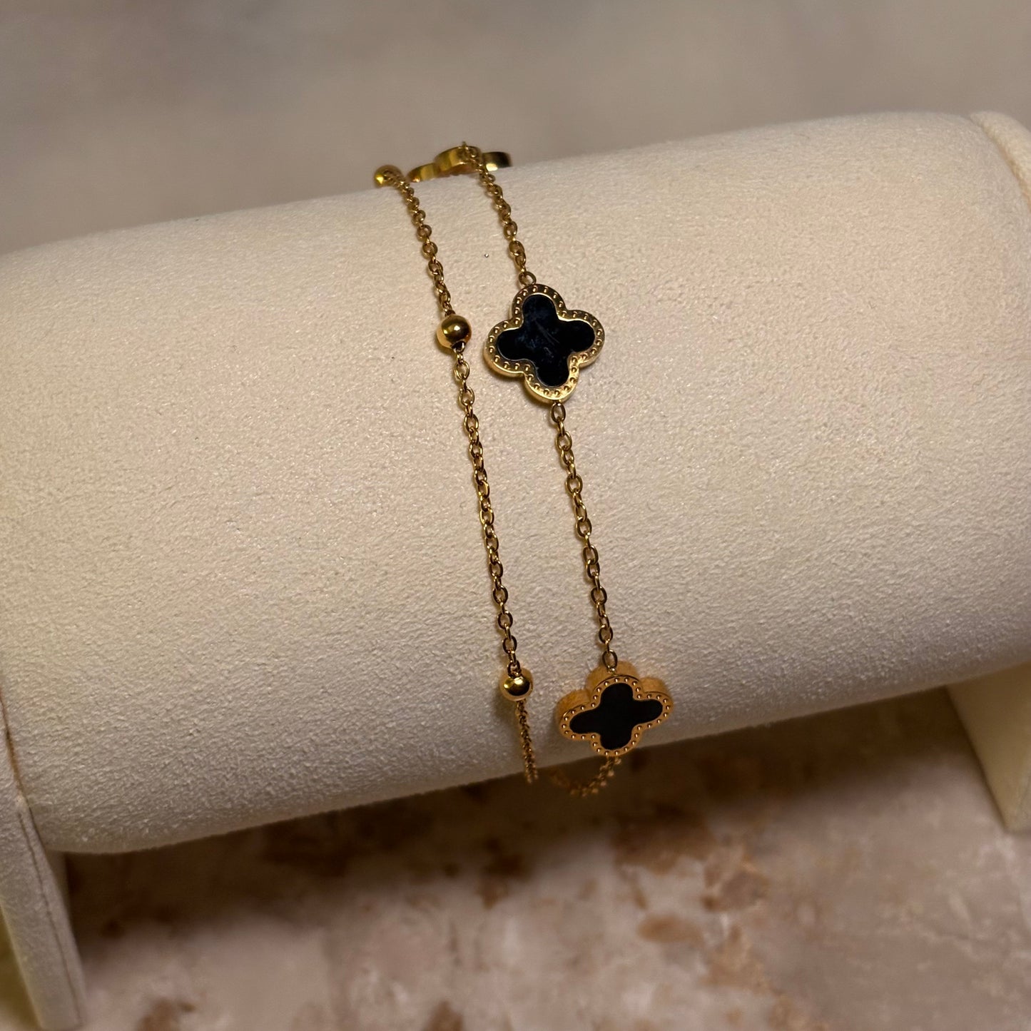 Noir Blossom Bracelet