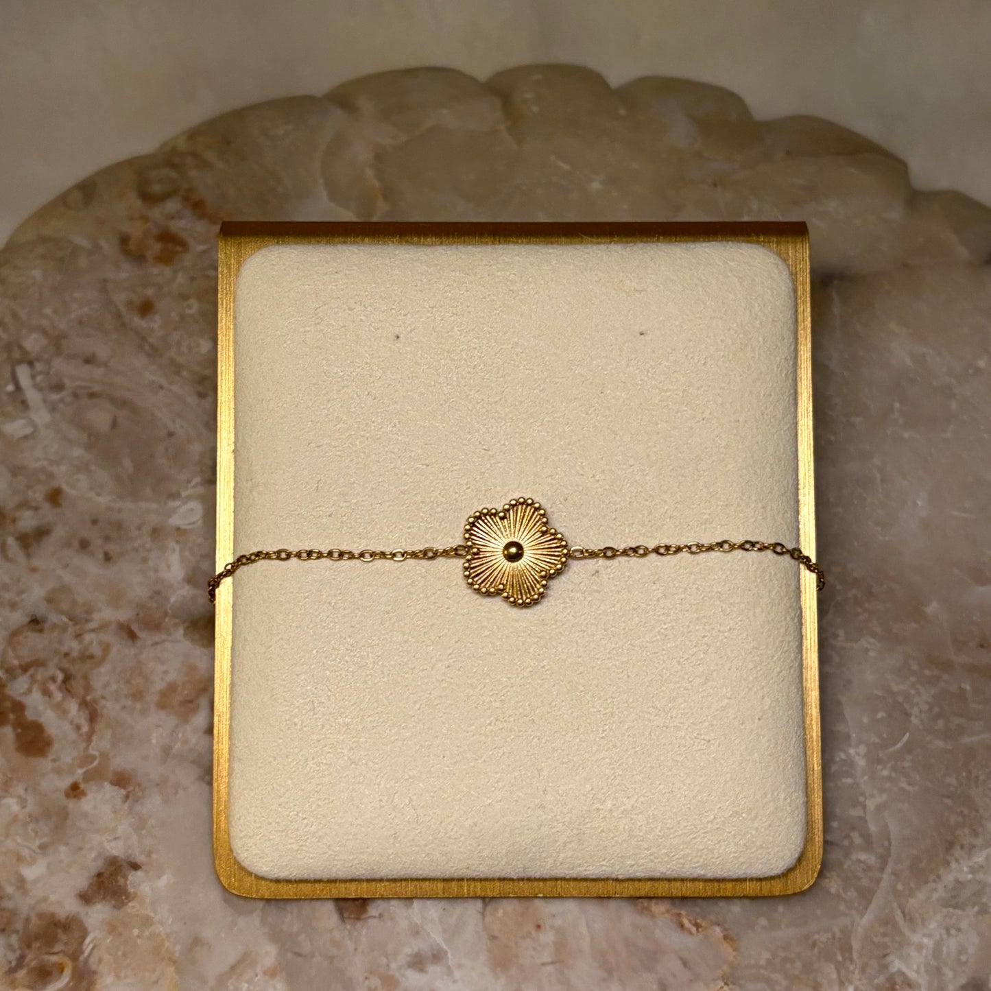 Floral Charm Bracelet