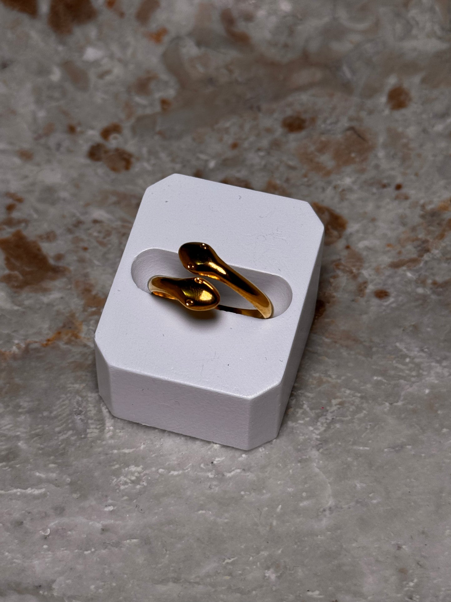 Twin Serpent Ring