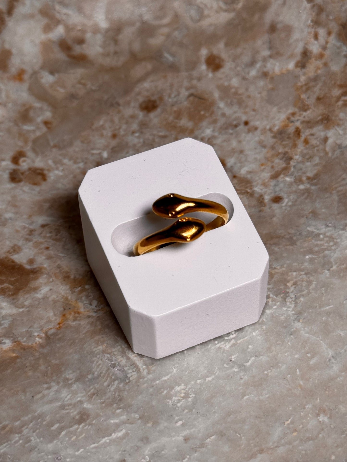 Twin Serpent Ring